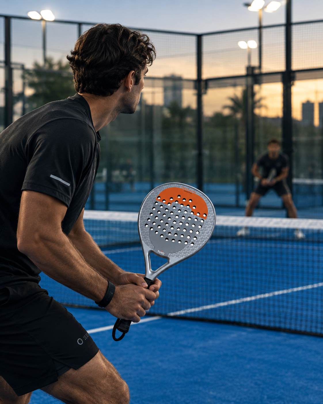 TUYO Cosmic Silver padel racket