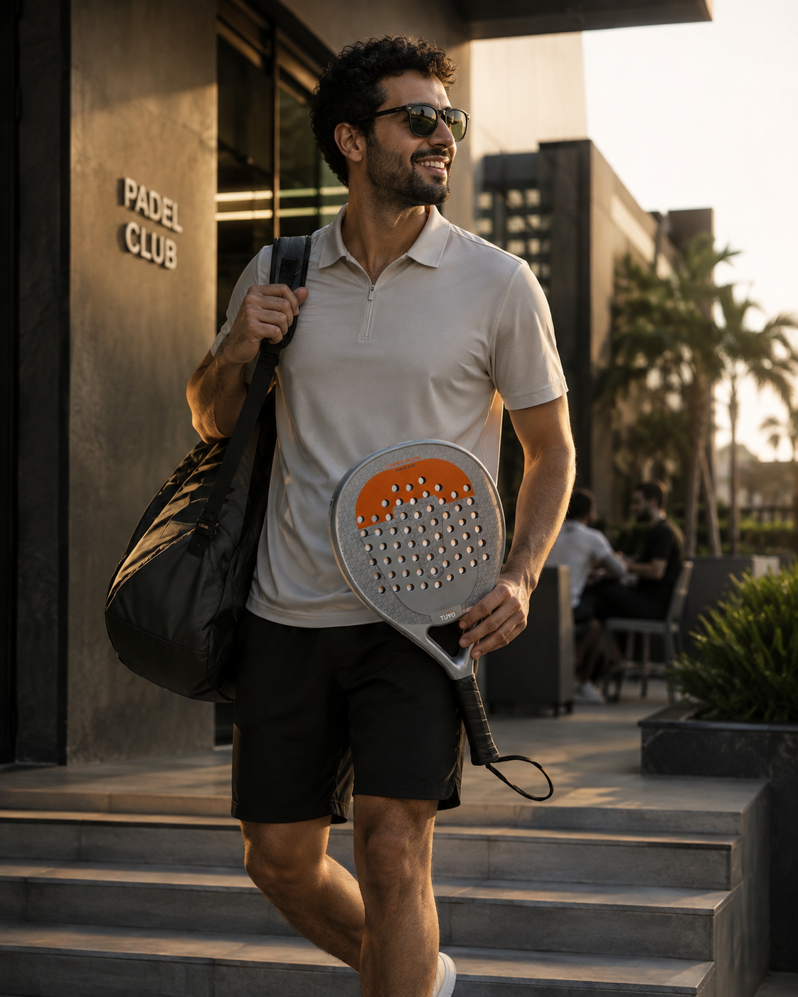 TUYO Cosmic Silver padel racket