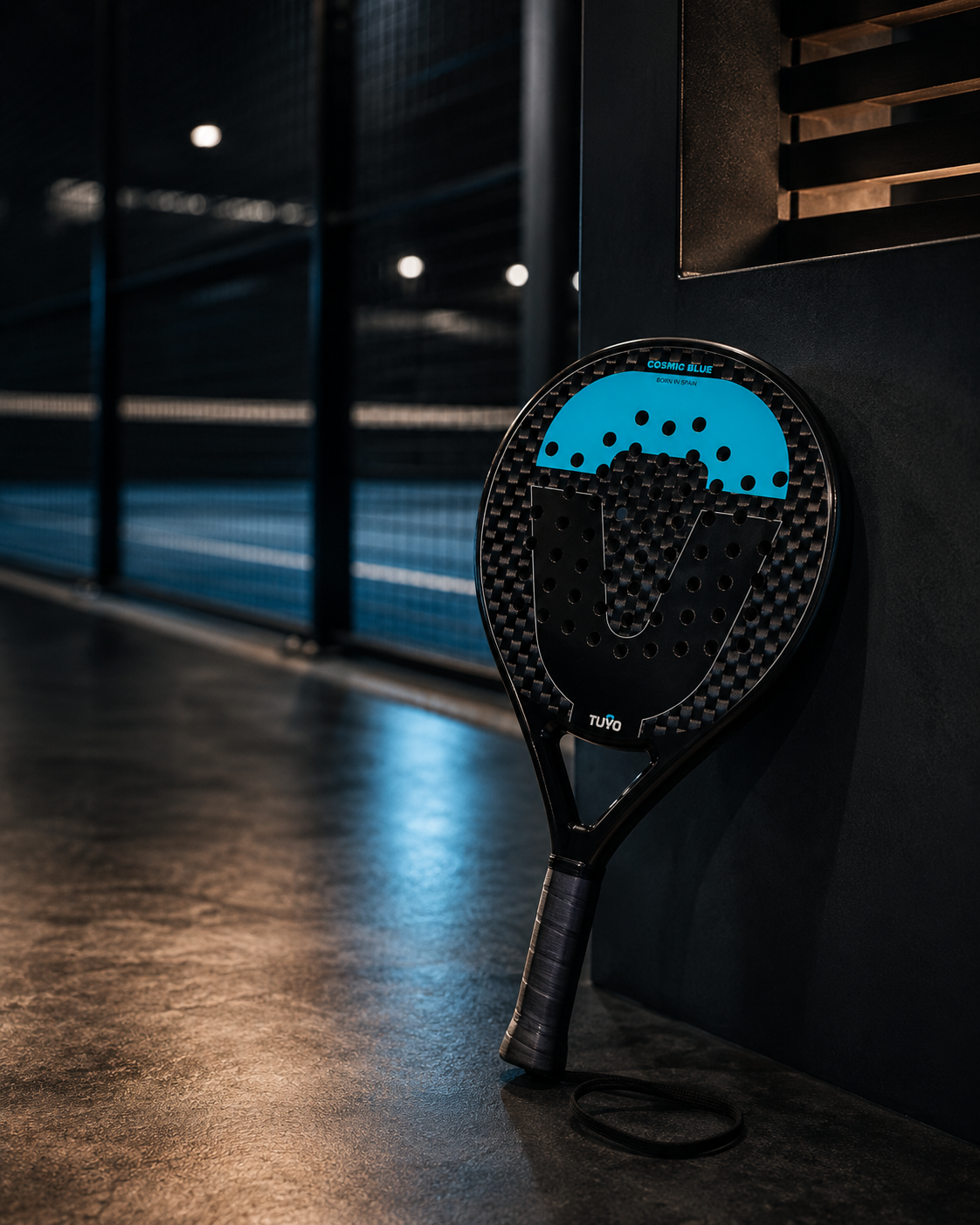 TUYO Cosmic Blue padel racket